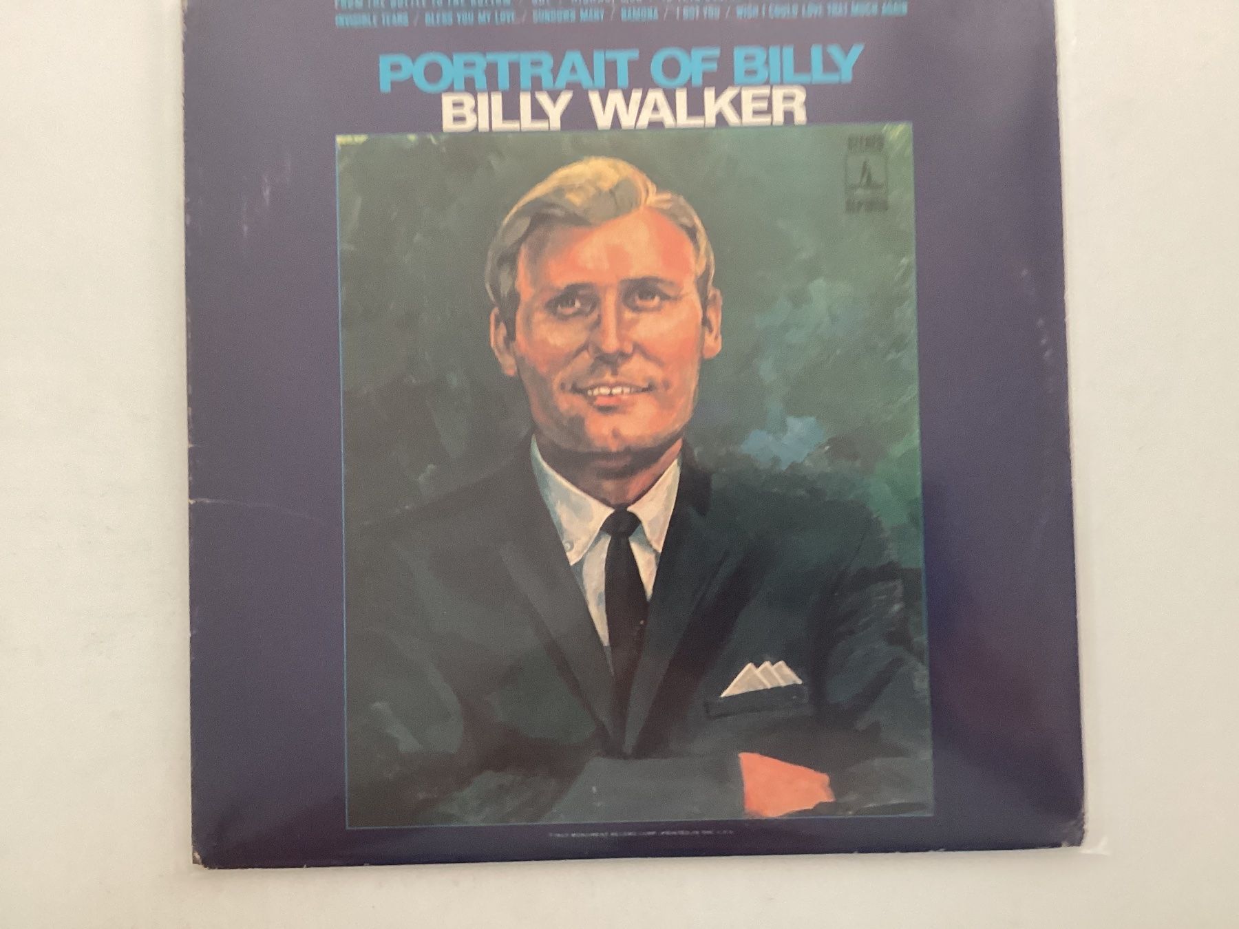 Dischi in vinile: Billy Walker LP - Portrait Of Billy – Usato da Gutenswil venduto da Hamzian