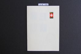 CH PTT Faltbögli mit Sonderstempel 1939             Los 6198