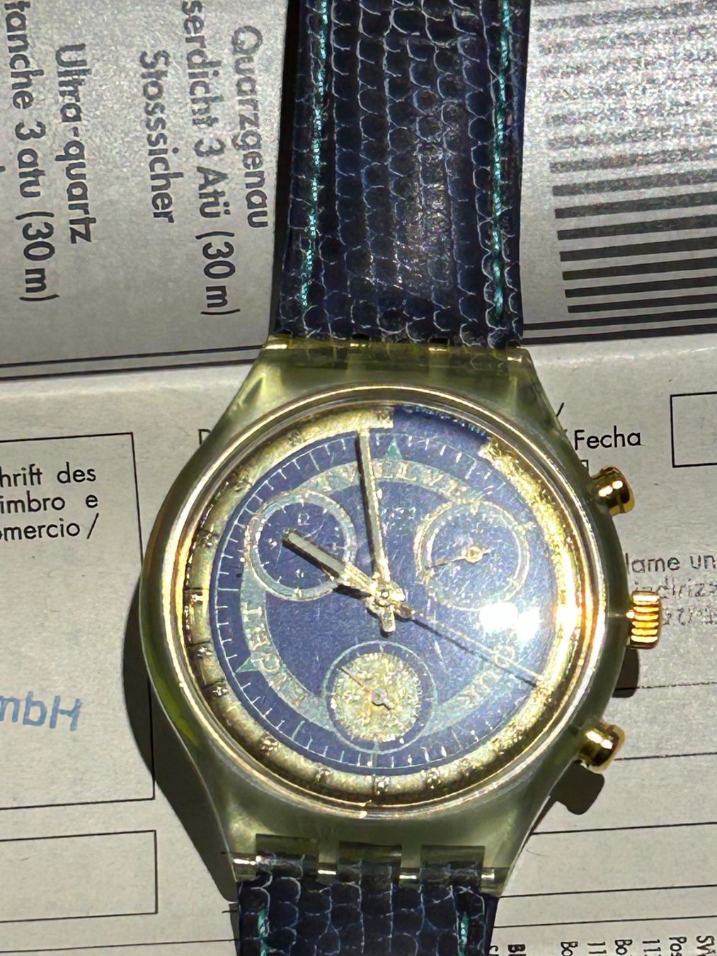 Swatch Uhren: Swatch Hitch Haker SCG104 Chrono Vintage – Neu (gemäss Beschreibung) aus Basel von arm_gf7p 2