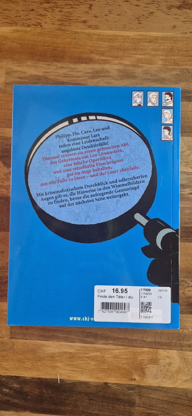 Libri: Finde den Täter – Nuovo (secondo la descrizione) da Wuppenau venduto da Suenneli10 1