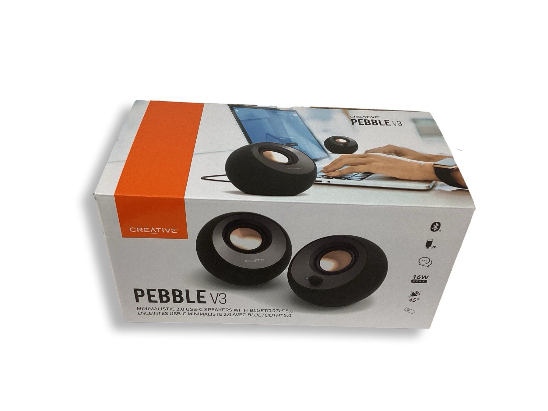 Creative Haut-parleurs: CREATIVE PEBBLE V3 Lautsprecher – Neuf (Voir description) à Zürich par Restwert_Zuerich 5
