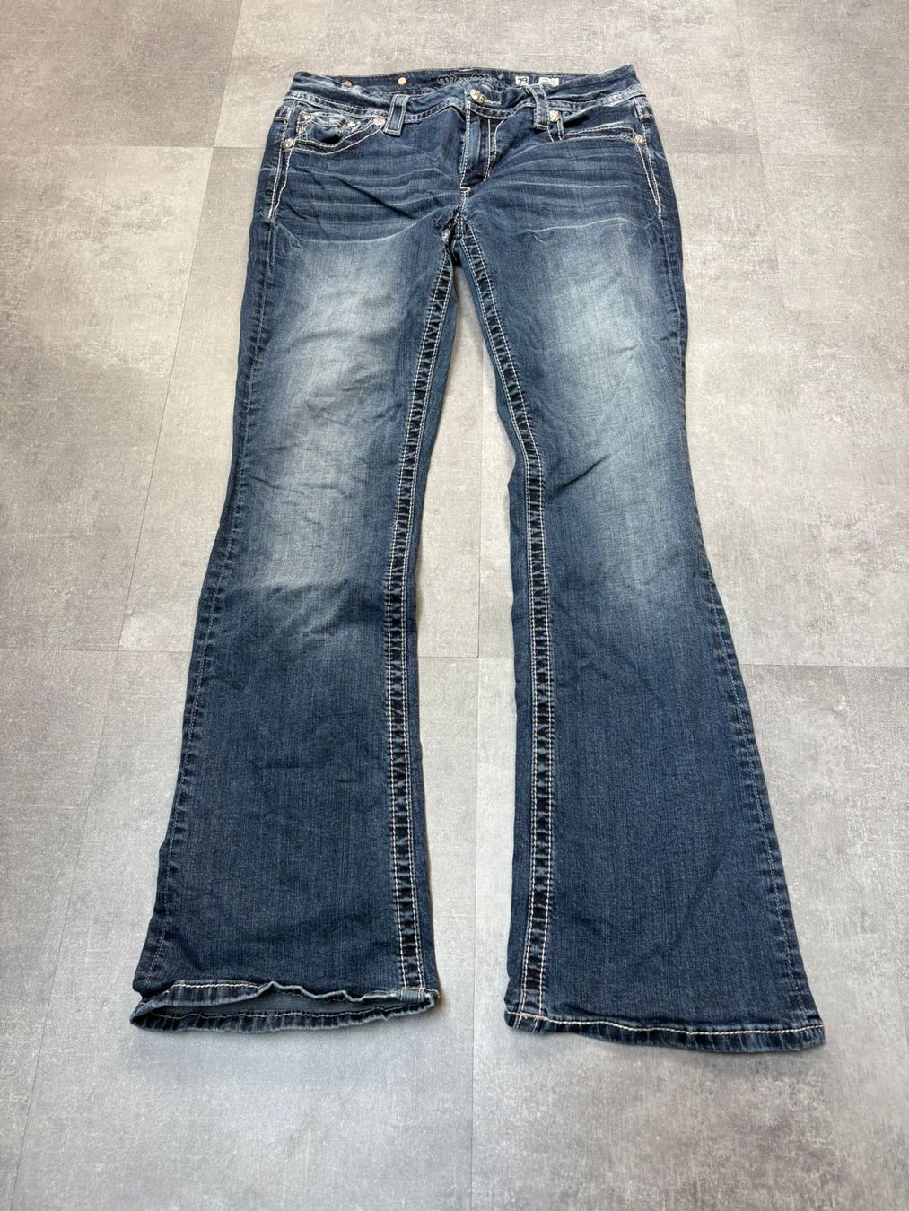 Jeans: Miss Me Bootcut Flared Jeans - Grösse L/29 – Usato da Werdenberg venduto da hase.vintage 2