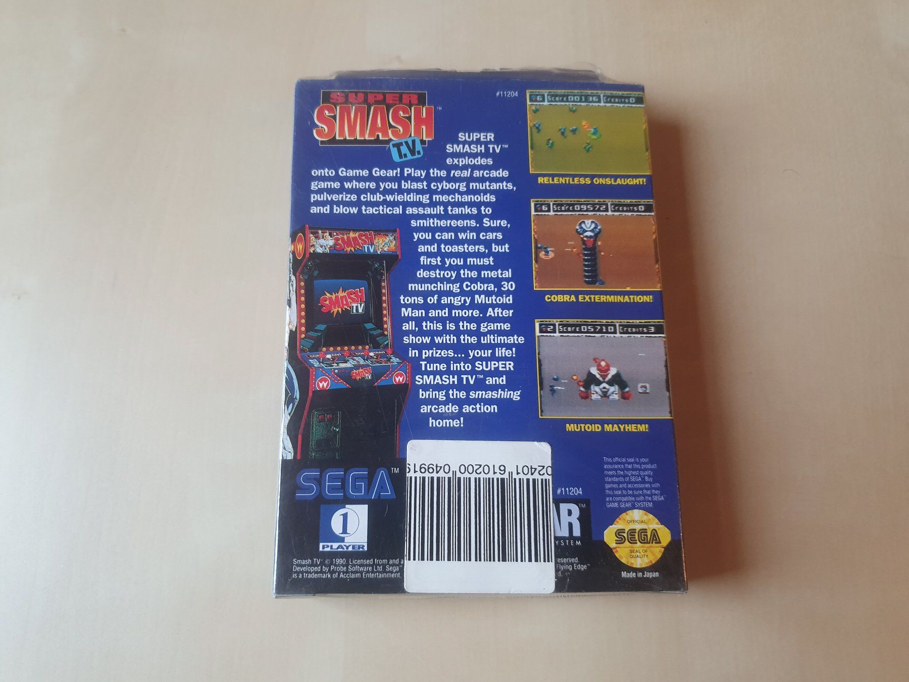 Sega Giochi: Super Smash TV neu und ovp – Nuovo e nell'imballaggio originale da Stansstad venduto da collectorsshop 5