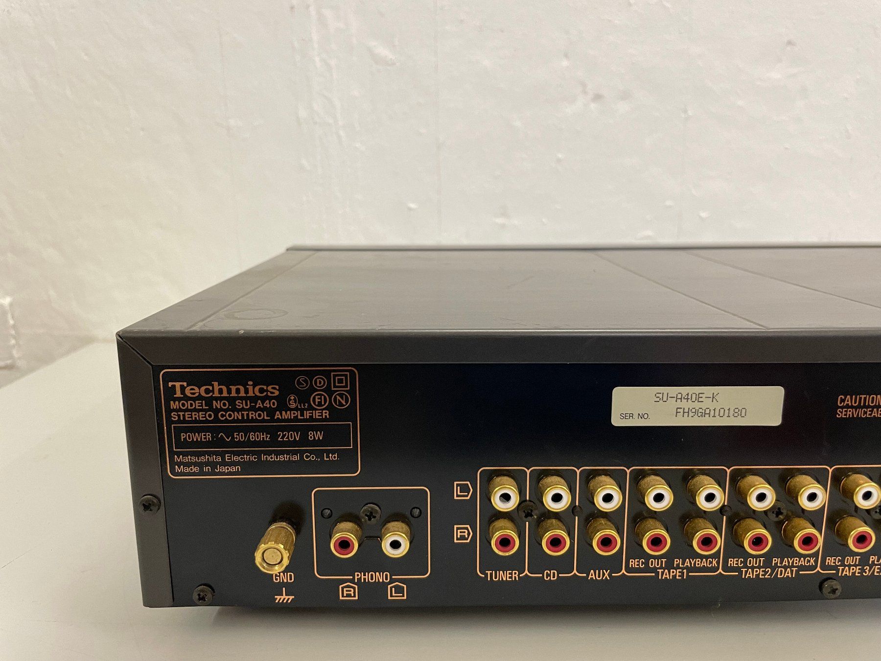 Technics Amplificatori: Préamplificateur Technics SU-A40 - en bon état class AA – Usato da La Croix (Lutry) venduto da netrajet 4