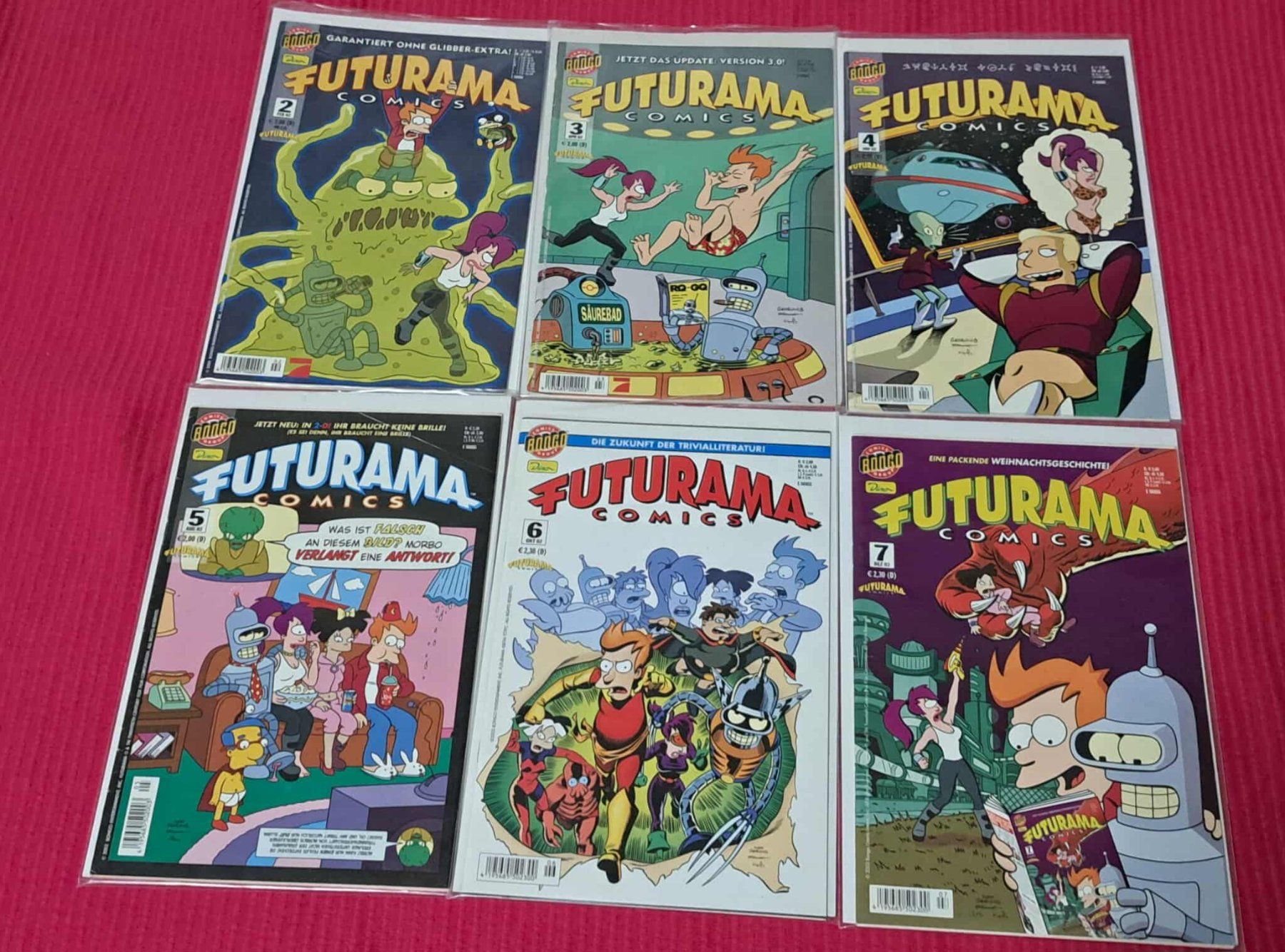 Comics: Seltene Futurama Comics – Neu und originalverpackt aus Waltenschwil von Catlady
