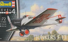 plastic model kit scale 1/ 72 Revell 03870 JUNKERS F. 13