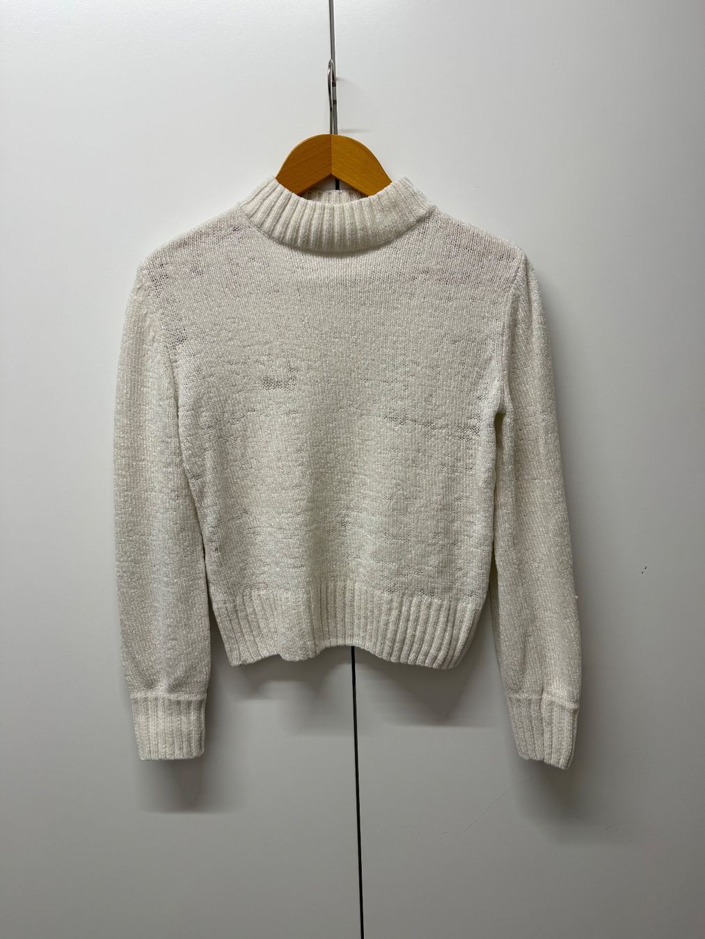 C&A Maglioni & Felpe: Kuscheliger, warmer Pulli, weiss von Clockhouse, Gr. XS – Usato da Zürich venduto da Cleo234