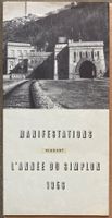 Manifestations pendant l'année du Simplon 1956 (50ème anni.)