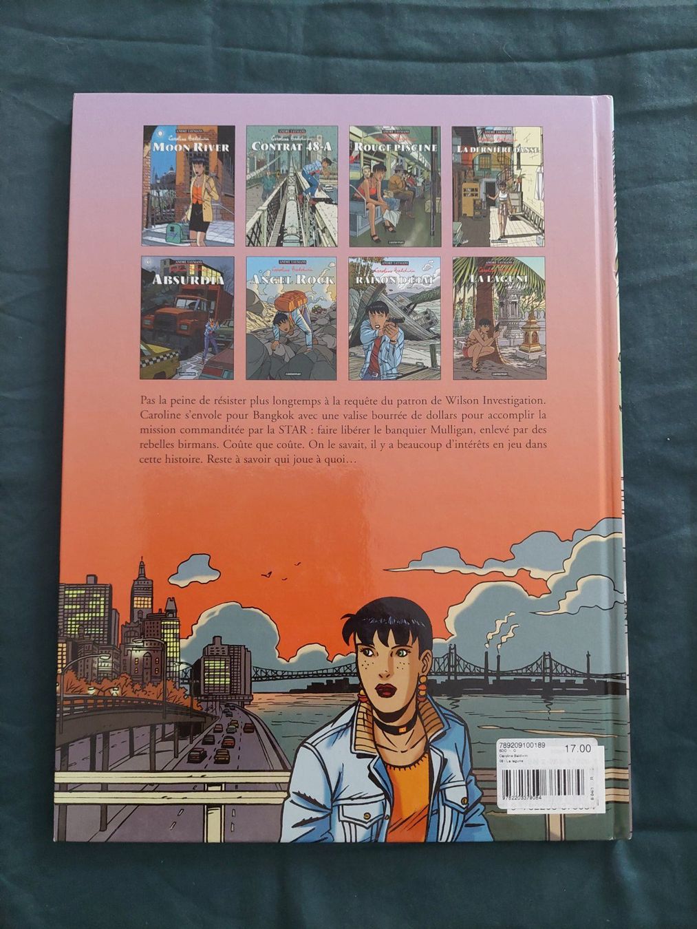 Fumetti: Caroline Baldwin T.8 La Lagune EO 2002 TBE – Usato da Genève venduto da Blu_BD 1