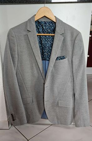 Herren Sakko, Grau, Grösse M - Perfekt für den Frühling!