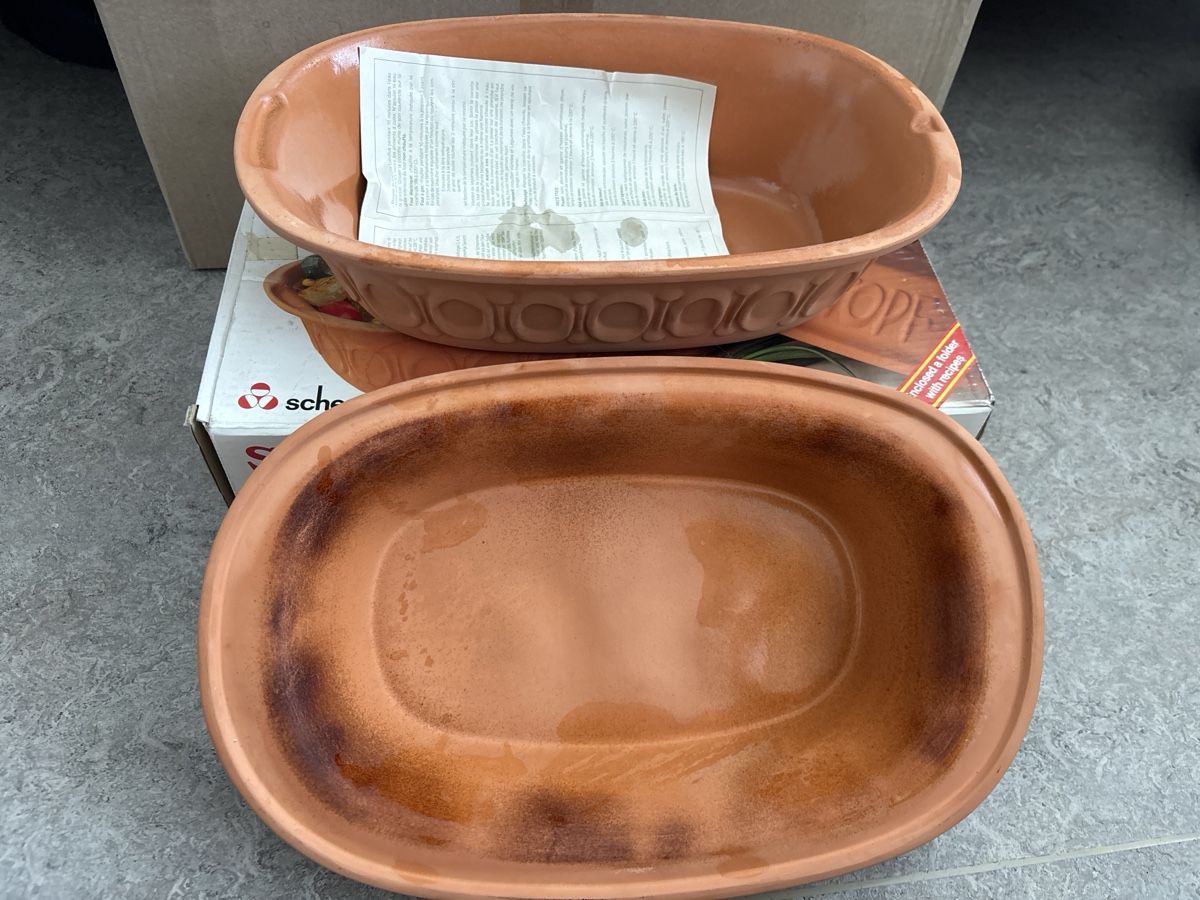 Elettrodomestici da cucina: Scheurich Schlemmer-Topf Terracotta Bräter Auflaufform mit D – Usato da Küsnacht ZH venduto da rus_g7dw 1