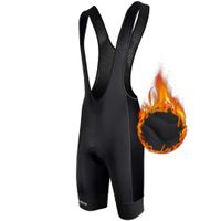 Kurze Trägerhose mit Fleece Stoff für