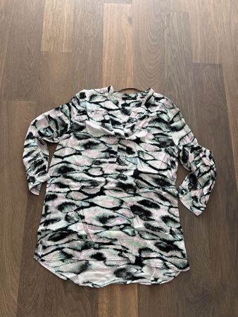 Bluse mit attraktivem Muster, Esprit, Gr. L