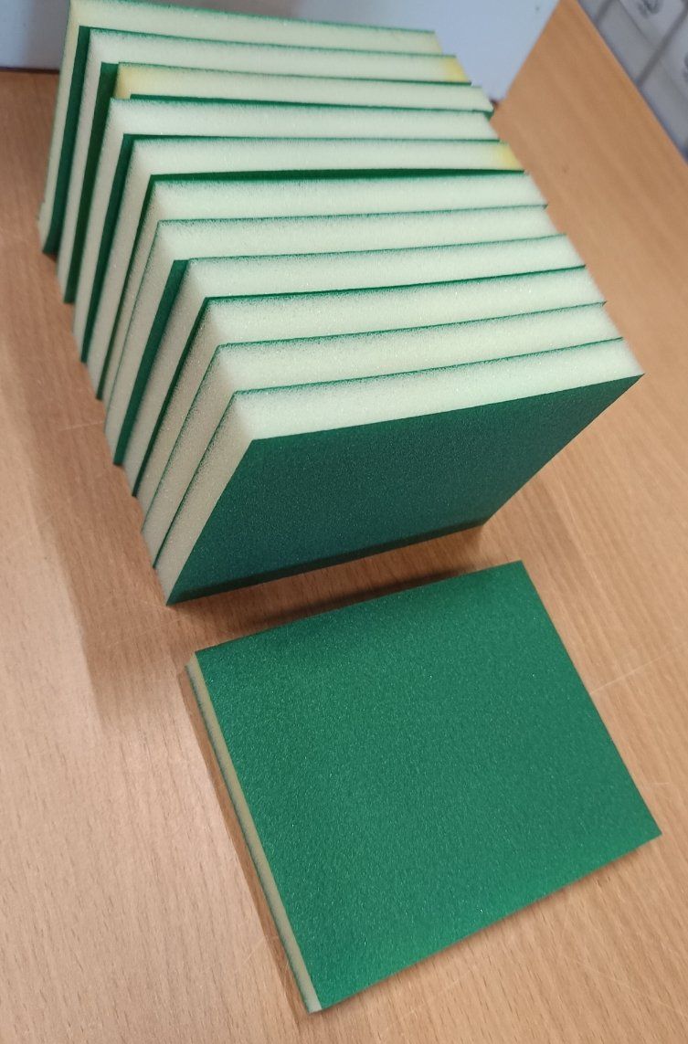 Smerigliatrici & Lucidatrici: 100 x neue Schleifpad – Nuovo e nell'imballaggio originale da Rüthi (Rheintal) venduto da Balty