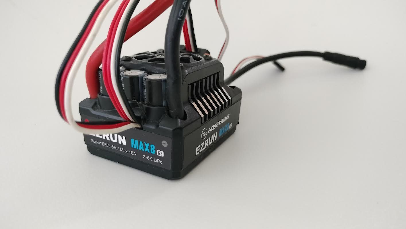 Hobbywing Modellismo RC: ESC Regler Hobbywing G2 Max 8 – Usato da Abtwil SG venduto da A.M.S.1.9.8.1