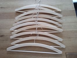 Kleiderbügel aus Holz 10 Stk