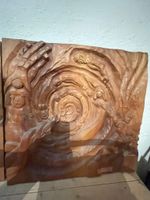 Geschnitztes Relief