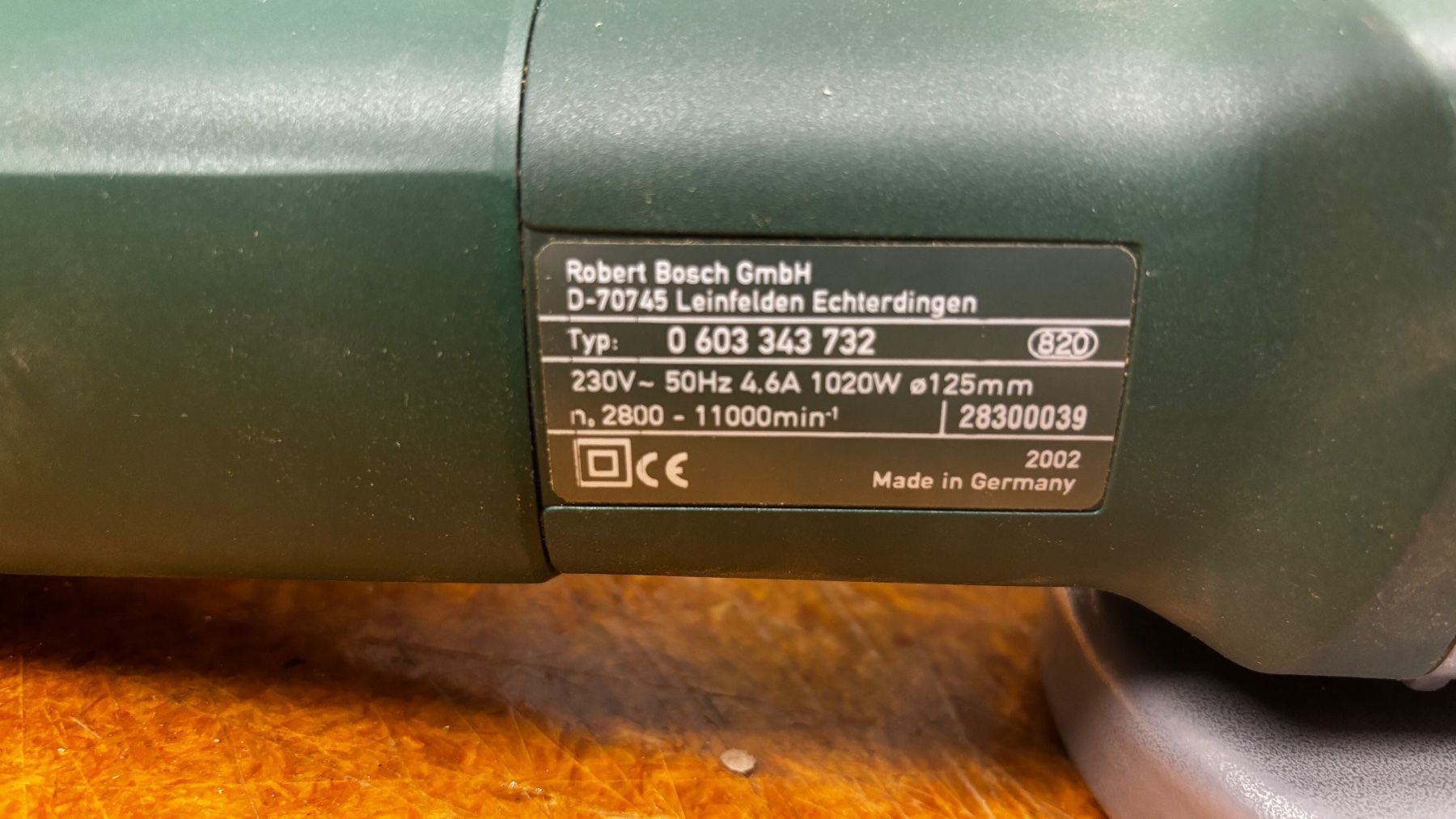 Bosch Schleifen & Polieren: Bosch Winkelschleifer PWS 10-125 CE – Gebraucht aus Sins von chris8263 2
