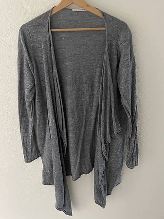 Nile Leinen Strickjacke S