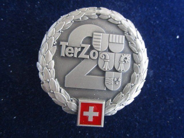 Schweizer Armee Placchette & Badge: Beretemblem - TerZo 2 – Nuovo (secondo la descrizione) da Luzern venduto da Horoskop1