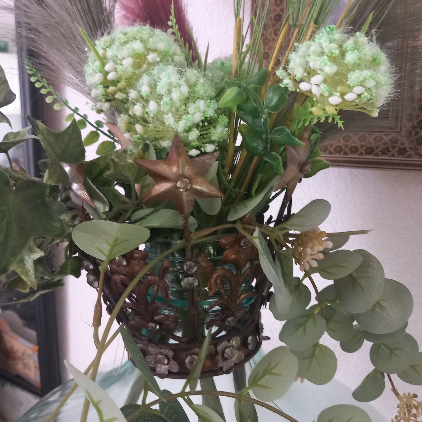 Vasi & Recipienti: XL Flaschen Bodenvase aus Glas , / H- 67cm. – Usato da Aegerten venduto da gismolini 2