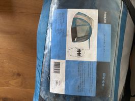 Trekkingzelt TREVOLUTION Pinos 3-4 Personen 270x240cm blau
