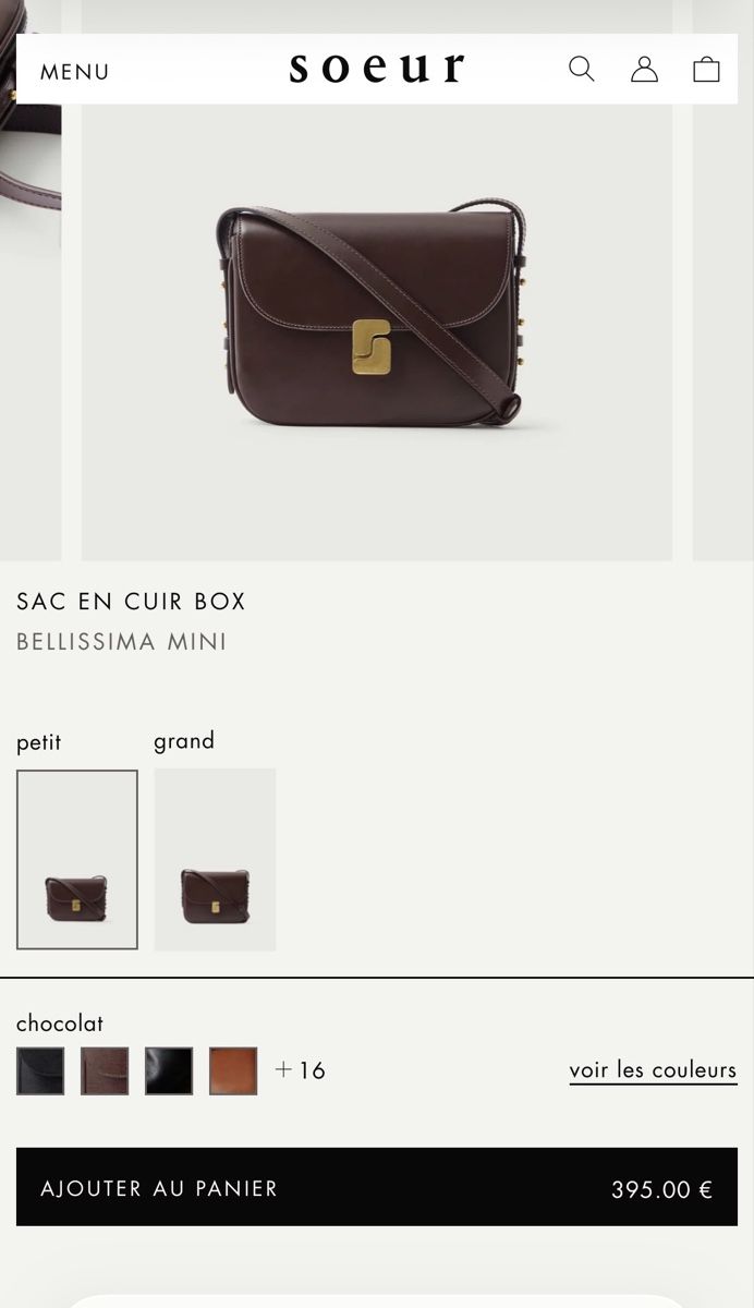 Soeur Borse da donna: Sac Sœur Bellissima Mini – Usato da Céligny venduto da eli_lilly 2