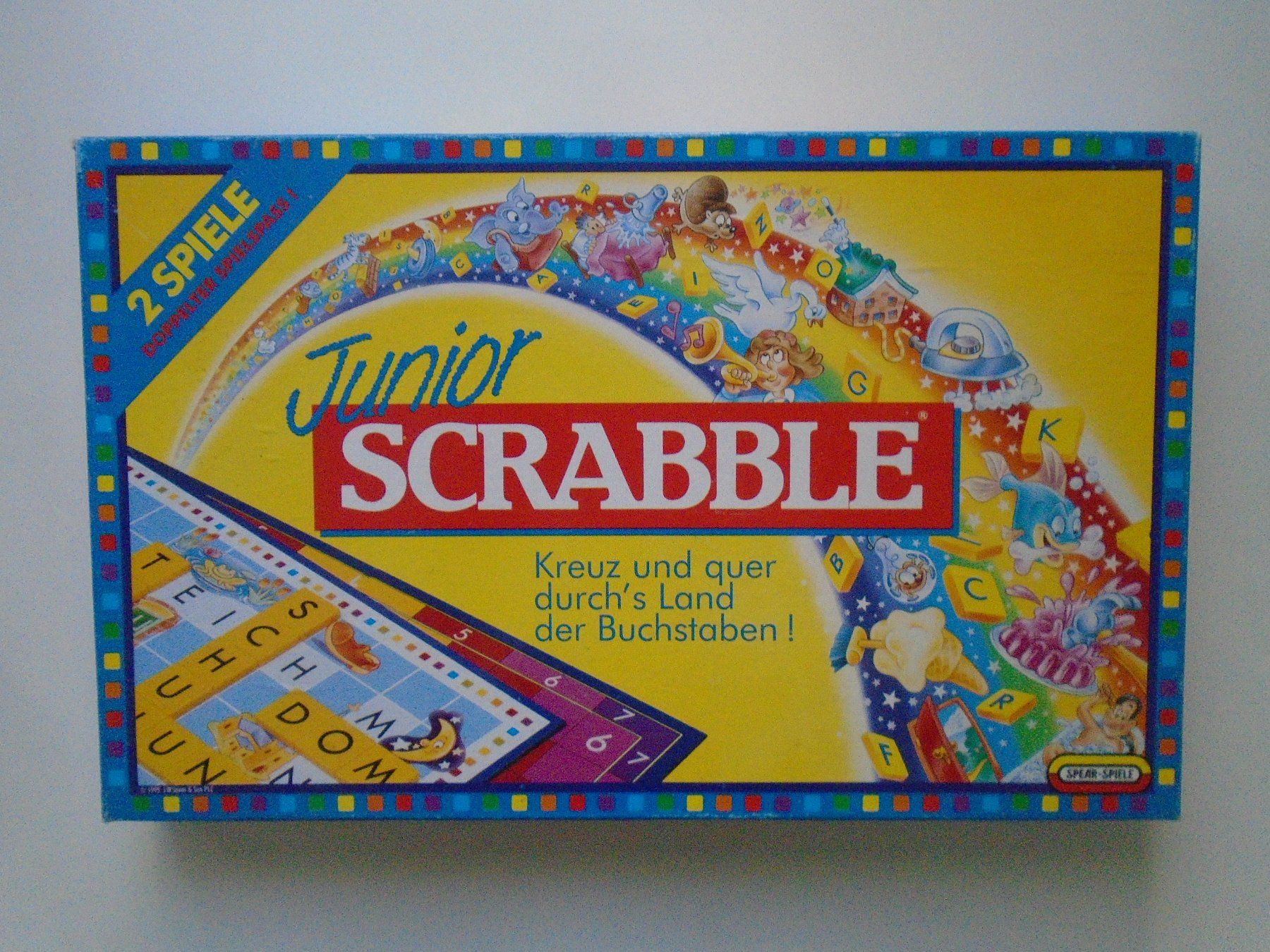 Spiele: Junior SCRABBLE * Kinder Scrabble – Gebraucht aus Pfeffingen von Intertandem