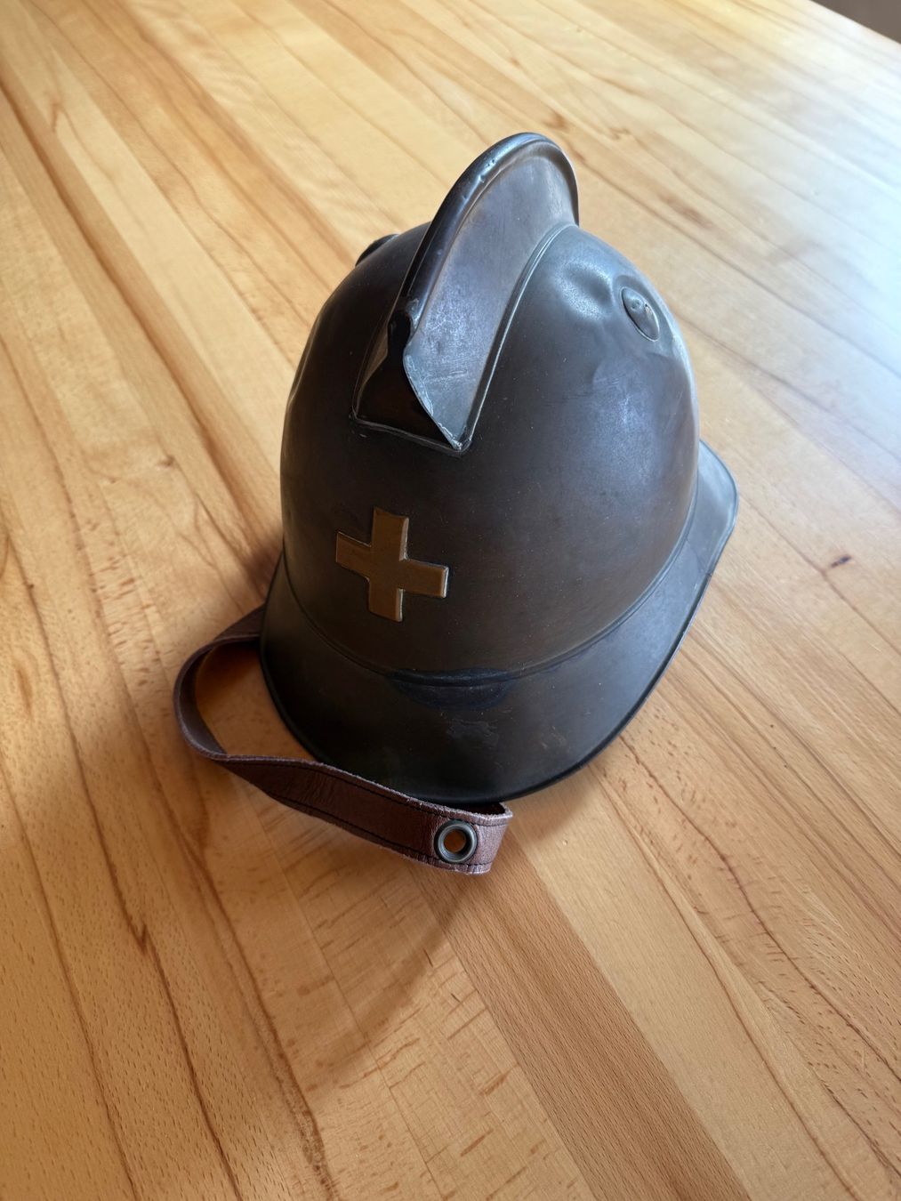 Pompieri: alter Feuerwehrhelm – Usato da Degersheim venduto da Rrimi