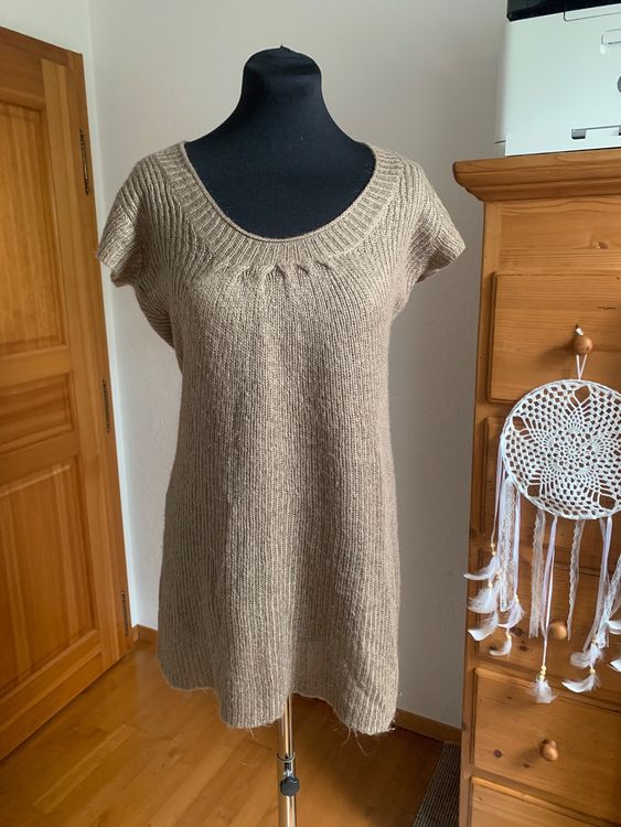 Rehbraunes Strickkleid von Vanessa Sitbon Gr. S Kaufen auf Ricardo