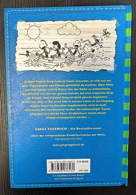Libri: GREGS TAGEBUCH 12- UND TSCHÜSS! – Nuovo (secondo la descrizione) da Flawil venduto da mar_9chb 1