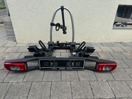 2er-Fahrradträger für Anhängerkupplung, platzsparend faltbar