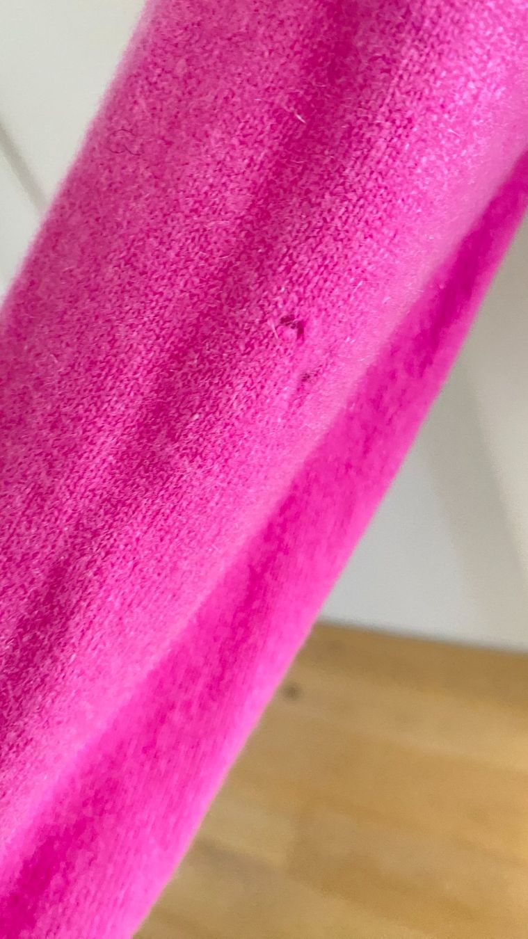Bogner Giacche: BOGNER: Strickjacke, 100 % Kaschmir, Pink, hoher NP – Difettoso da Gunten venduto da divertimenti 9