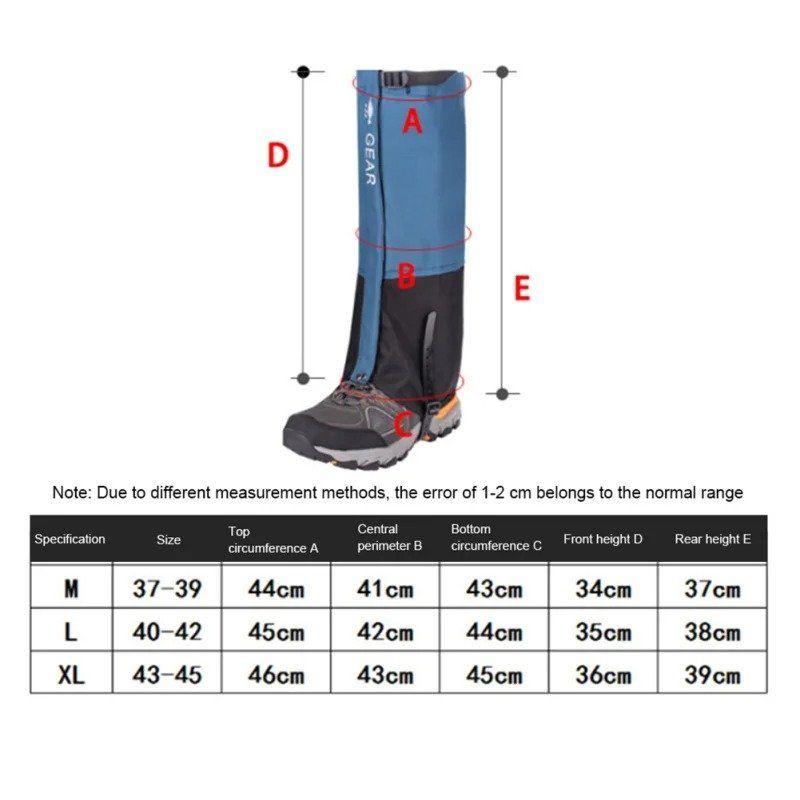 Stinchiere & Fasciature: ✅ NEU Wasserfeste Wandergamaschen – Nuovo e nell'imballaggio originale da Wittenbach venduto da ChinaSeidenstrasse 7
