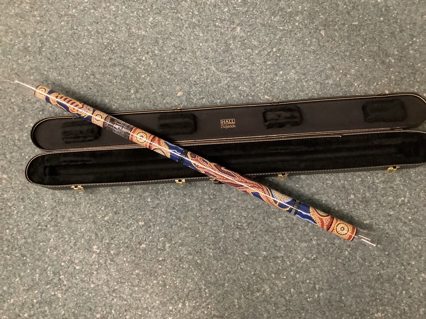Strumenti musicali: Didjeridoo aus Borosilikatglas – Nuovo e nell'imballaggio originale da Schaffhausen venduto da outlet-music