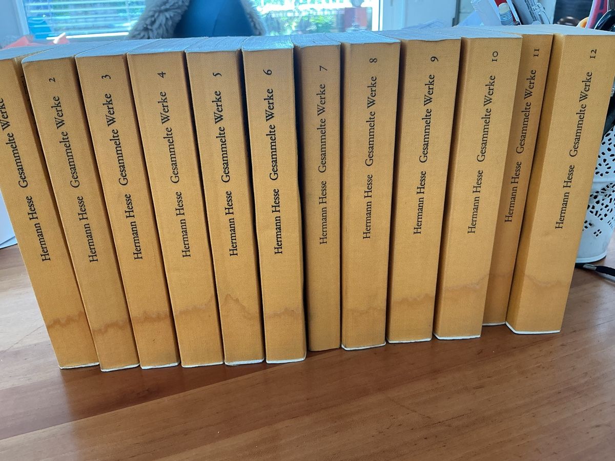 Libri: Hermann Hesse Gesammelte Werke 1-12 – Usato da Urdorf venduto da Msakul