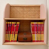 Étagère murale cannage | Rattan wall shelf
