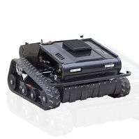 Crawler typ Fernbedienung Mäher Benzin Rasenmäher Maschine