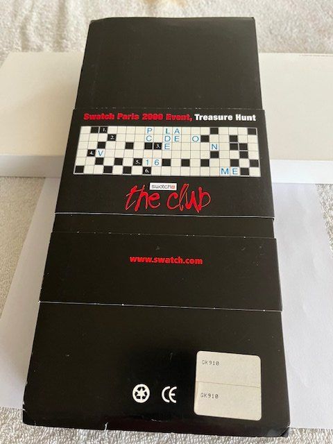 Orologi: SWATCH PACK VENDOME GK 910 PARIS EVENT 2000 TREASURE NEUVE – Nuovo e nell'imballaggio originale da Epalinges venduto da Gtworld 6