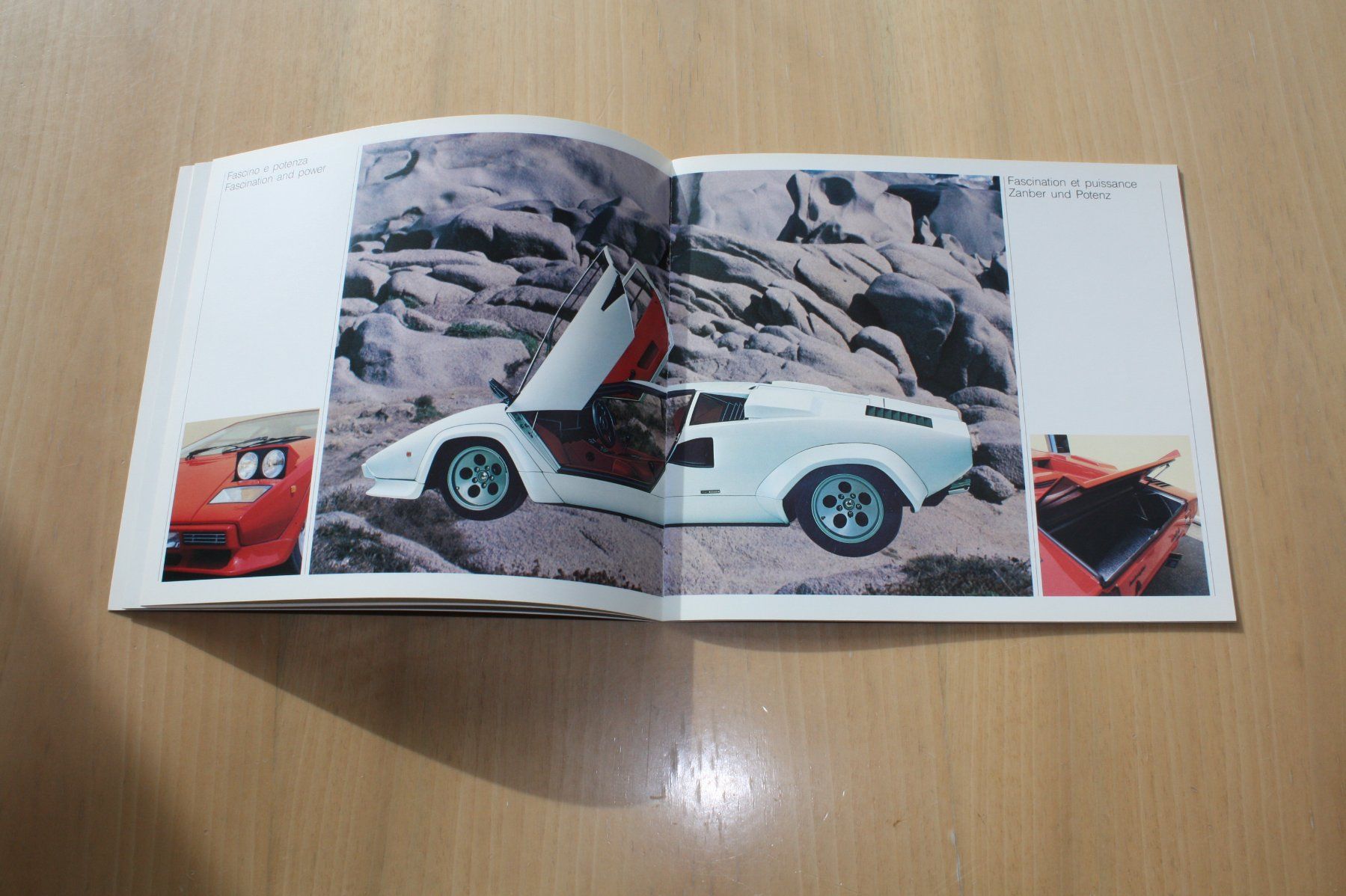 Lamborghini Documents: Lamborghini Countach Quattrovalvole Prospekt – D'occasion à Wikon par erwin400 4