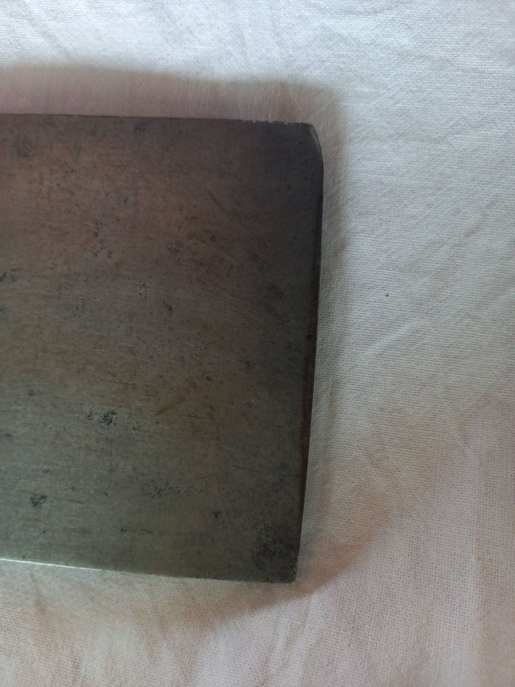 Tutti gli attrezzi: Feuille ancienne de boucher, couperet, Talabot – Usato da Rossens FR venduto da Souris1 6