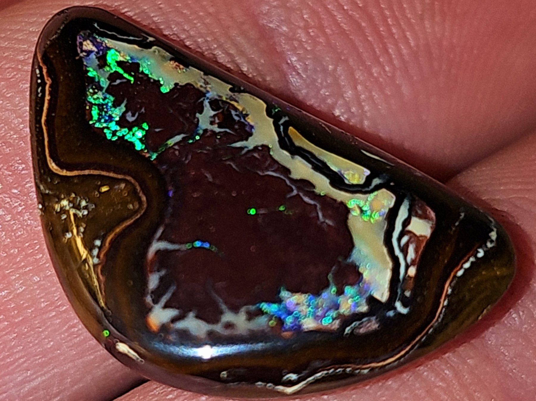 Edelsteine: Seltene natürliche Opal Nuss aus Yowah, Australien – Neu und originalverpackt aus Uerkheim von Winwinner