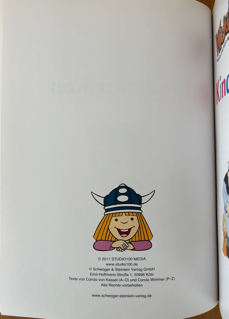 Libri: Wickie - Kinderlexikon – Nuovo (secondo la descrizione) da Sarnen venduto da Livres 2