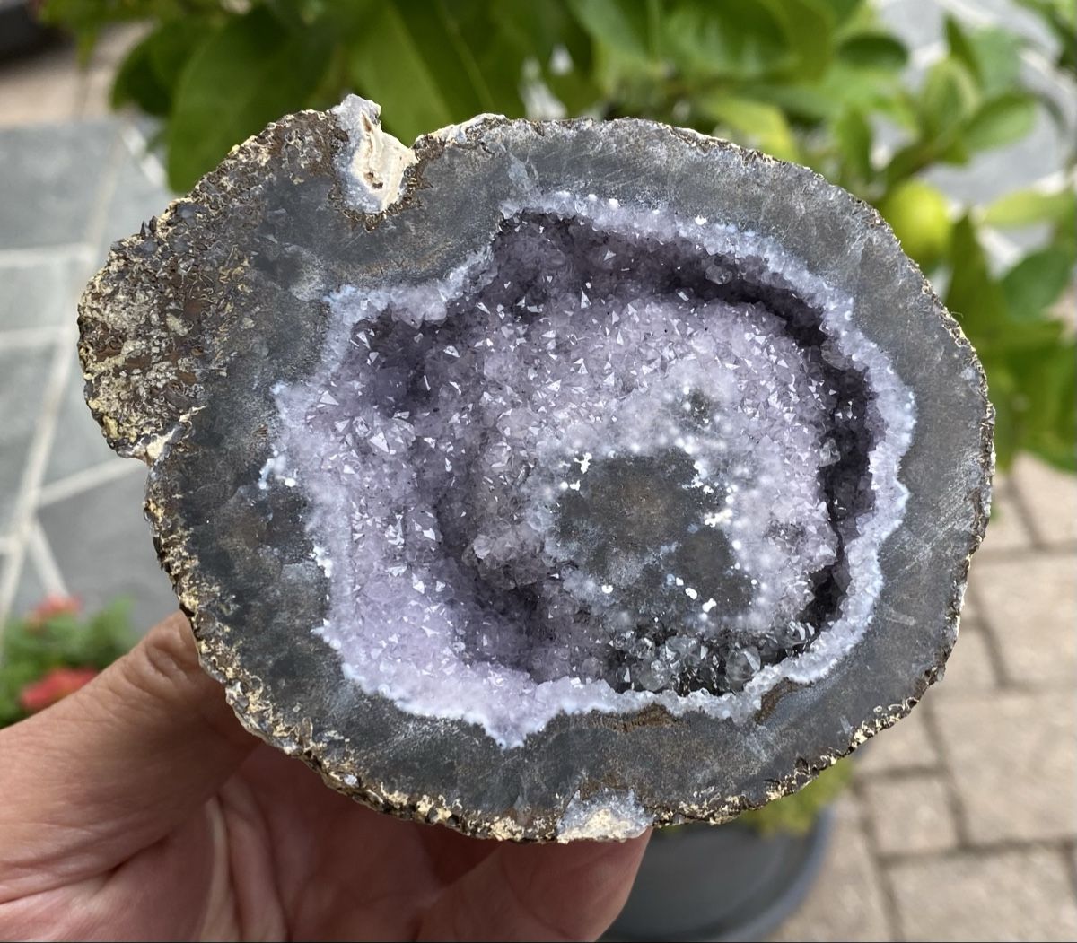 Mineralien & Heilsteine: Sehr schöne Geode  – Gebraucht aus Selzach von 321compac 2