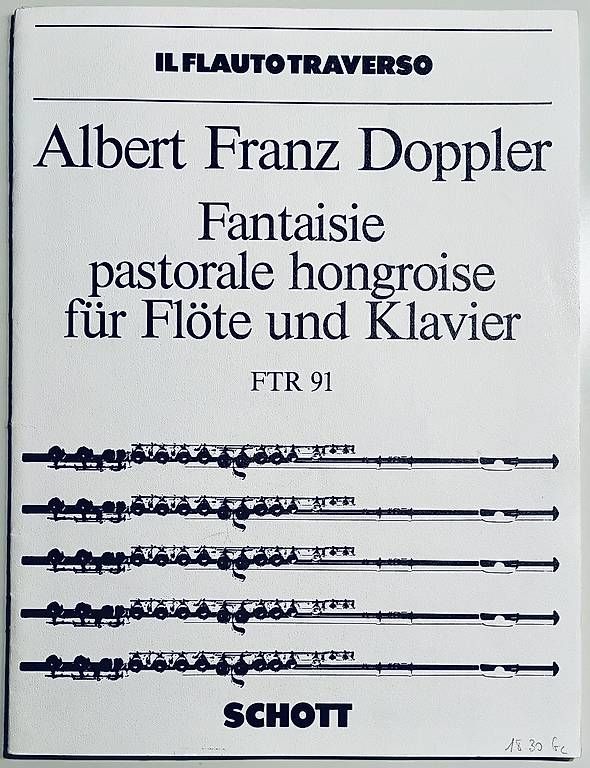 Libri: Notenheft: Albert Franz Doppler – Usato da Itingen venduto da Weiler1