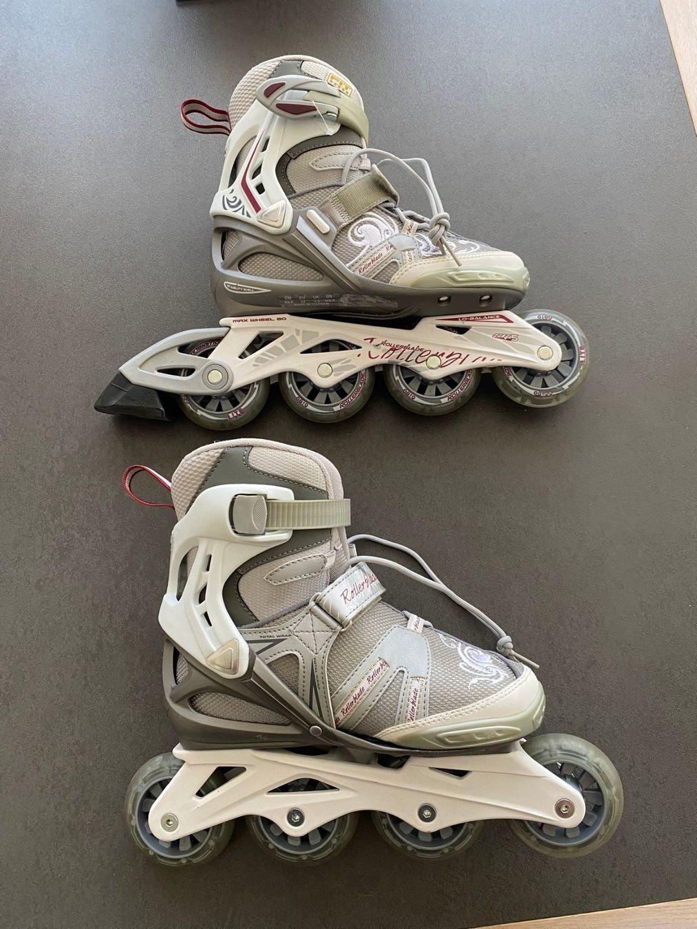 Pattini in linea & Pattini a rotelle: Rollerblade Spark 80 W, patins inline 37 filles – Usato da Meyrin venduto da Abac007 1
