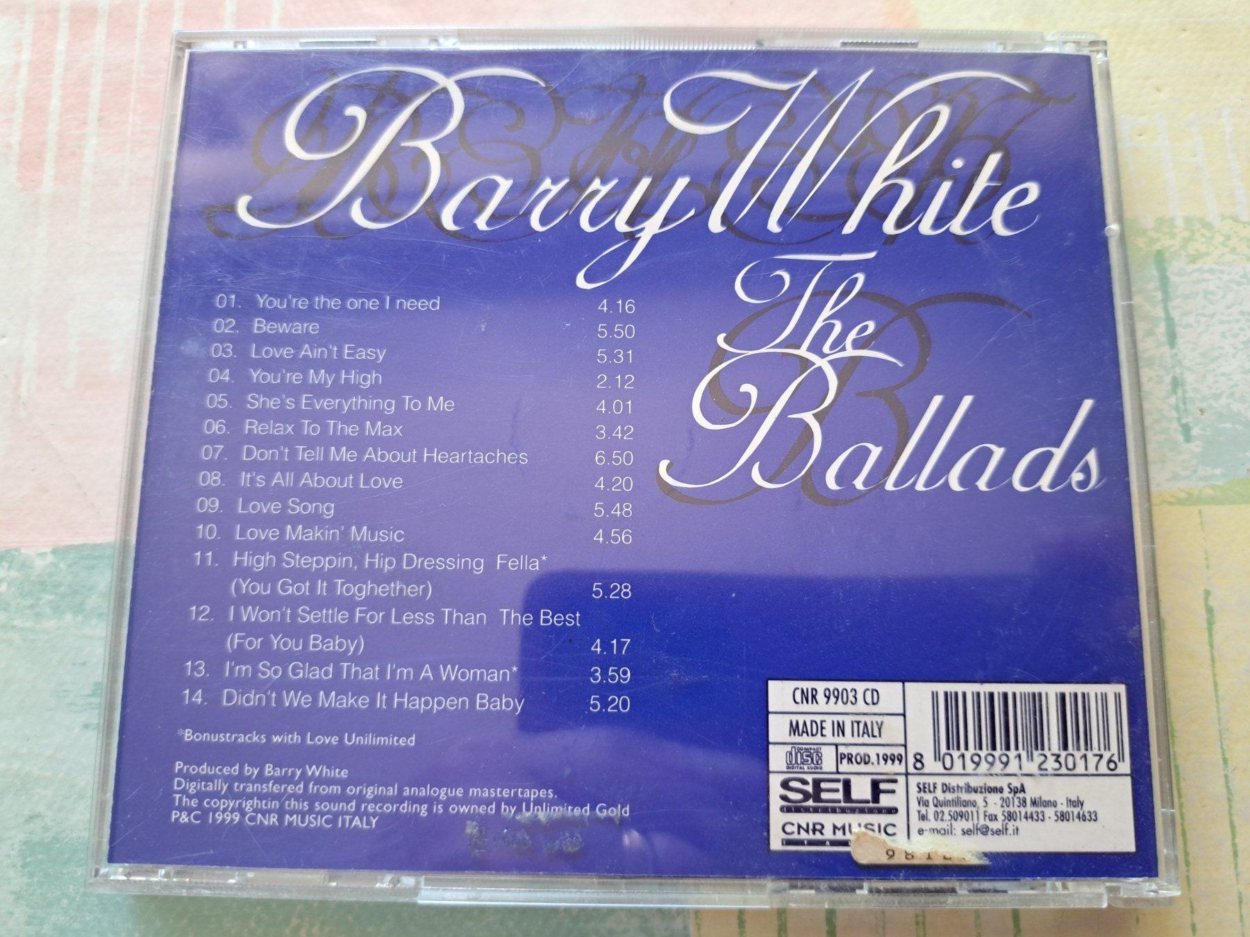 CDs: Cd Barry White - The Ballads  – Gebraucht aus Pully von bro_n52j 1