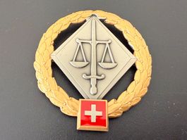 Beret Emblem Militärjustiz (Variante 2) - Schweizer Armee