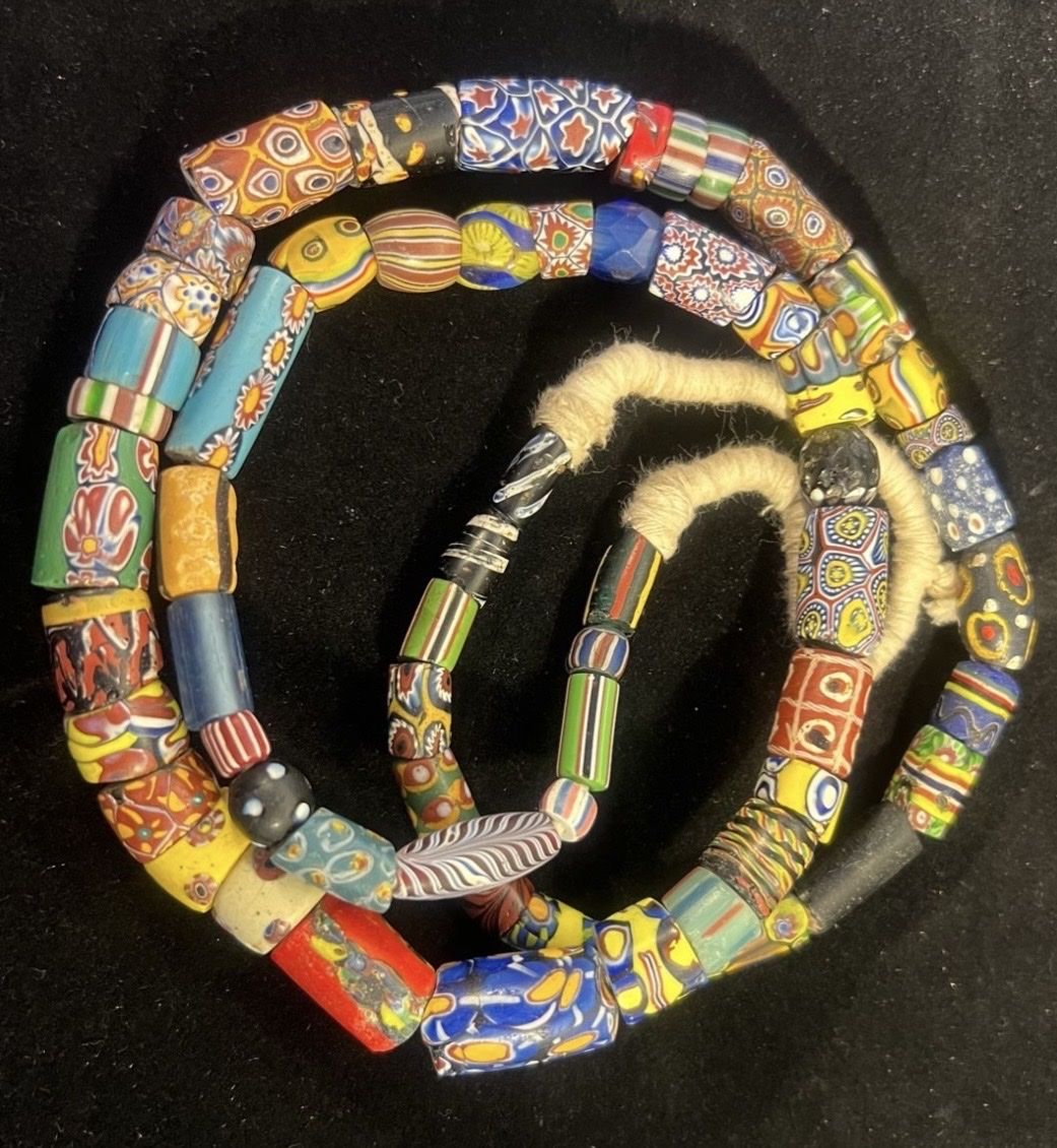 Perlen (unechte): Rang Anciennes Millefiore Trade Beads Murano Multicolore – Gebraucht aus Genève von DELIRBEADS 2