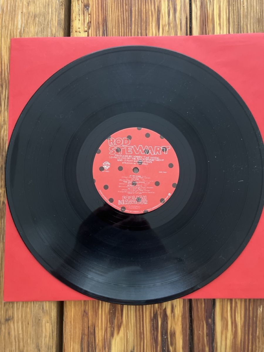 Dischi in vinile: Rod Stewart Foolish Behaviour LP Vinyl Platte – Usato da Umiken venduto da mar_p7n9 3